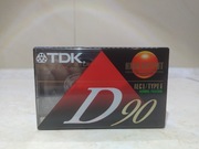 Kaseta TDK D 90 NOS