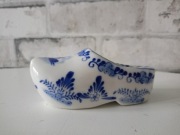 AMSTERDAM wiatrak ŚLICZNA porcelanowy bucik DELFT