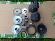 Odkurzacz Zelmer Elf Typ 321.5.E01E turbinka guma kierownica części