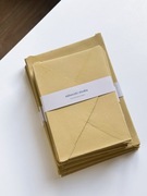 Papier czerpany Koperta B6 Mustrad (10 szt)