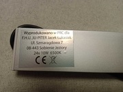 Lampa LED z transformatorem 24v