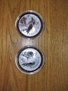 Srebrna moneta Kookaburra 2022 i 2023 1oz
