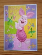 KARTECZKI KOLEKCJONERSKIE DO SEGREGATORA - KUBUŚ PUCHATEK (Z BROKATEM)