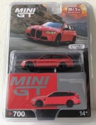 Mini GT BMW M3 Competition Touring Toronto Red Metallic #700