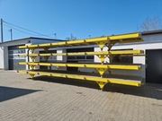 Wózek platformowy towarowy magazynowy