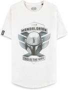 STAR WARS : MANDALORIAN - This Is The Way White koszulka. Rozm: M
