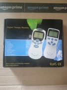 ELEKTROSTYMULATOR MASAŻER MIĘŚNI NERWÓW TENS EMS PRĄDY ELEKTRODY MOCNY SET