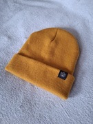 Nowa musztardowa czapka beanie pomarańczowa żolta damska