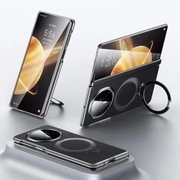 Etui do Honor Magic V3 SULADA Top Grain Leather MagSafe Magnetic Holder 