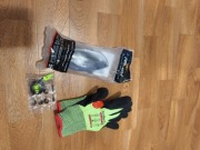 OKULARY ochronne RILEY STREAM EVO , rękawice i zatyczki .