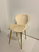 Komplet krzeseł do jadalni beż