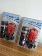 Lampki rowerowe LED Kayoba