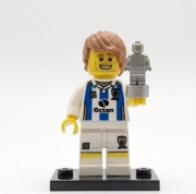 LEGO Minifigures 8804 Seria 4 - Piłkarz (Soccer Player) col059 | KOMPLET
