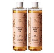 Zestaw x2 GLANTIER 548 Myjące olejki pod prysznic dla kobiet 400ml 