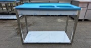 Zlew 2 Komorowy z Ociekaczem - 120/60/85 cm - M.1666 N