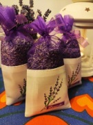 lawenda suszona woreczek - 3 szt zapach do szafy, samochodu