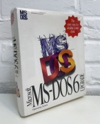 MS-DOS 6.0 6 Upgrade – wersja BOX 5,25” – USA – unikat, kolekcjonerski