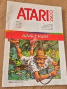 ATARI 2600 JUNGLE HUNT  INSTRUKCJA GRY 1983r