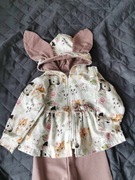 Komplet dla dziewczynki r. 86