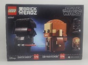 LEGO 40547 BrickHeadz - Obi-Wan Kenobi i Darth Vader