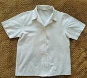 Biała koszula dziewczęca r. 116