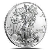 1 oz Amerykański orzeł Liberty 2012