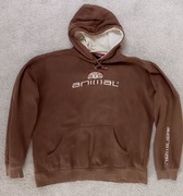 Bluza dresowa z kapturem Animal 2xl , gruba , ciepła, 100%b. PROMOCJA