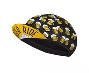 Czapeczka kolarska Beer Ride czarna