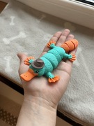 Flexi figurka 3D Pepe pan dziobak agent fidget toy ozdoba dekoracja