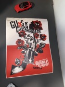 Oficjalny plakat Guns N’ Roses koncert Warszawa 2025