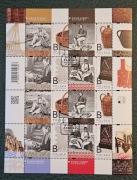 Fi 5499 - 5502 B [ ] kasownik FDC arkusz. Ginące zawody.