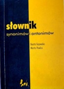 Słownik synonimów i antonimów B.Gajewska. M.Pawlus