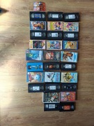 Kasety VHS wideo star wars bajki 