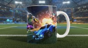 Rocket League gra prezent dla gracza geeka kubek ceramiczny