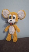 Szydełkowa maskotka Jerry, mysz