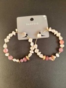 NOWE kolczyki damskie Parfois – stylowe koła z ozdobnymi kamieniami!