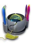 Pojemnik | organizer do szydełkowanie, szydełko druty włóczka akcesoria DIY