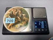 MEDALION BEGGAR BOYS ŻEBRACY CHŁOPCY OBRAZ CERAMIKA #709