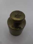 STARY MOSIĘŻNY ODWAŻNIK 125g NIEMCY 1912 r.