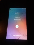 Smartfon LG k10 uszkodzony.