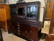 Kredens dębowy z 1910r. Antyk 