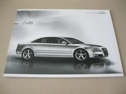 2010 AUDI A8 Prospekt ANGIELSKI USA ok 40 stron