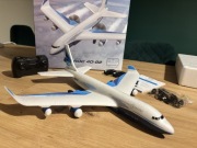 Zdalnie Sterowany Samolot R/C Światła STYROPIANOWY PASAŻERSKI LATAJĄCY