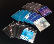 Puste pudełka CD jewel case x 13 szt + slim case x 6 szt.