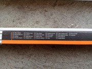 NEO 74-020 Miara składana drewniana 1m biało-żół