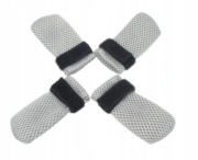  Regulowane buty dla kota szare S