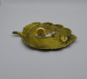 Zestaw Zen: Mosiężny Liść + Złoty Ślimak i Biedronka (Kpl. + Torebka)