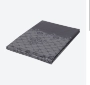 Obrus z koronką 140x250 cm stalowy wodoodporny 