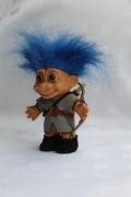 TROLL RUSS NIEBIESKIE ROBIN HOOD STORYBOOK ŁUCZNIK FIGURKA ZABAWKA