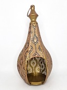 Latarnia świecznik metalowy